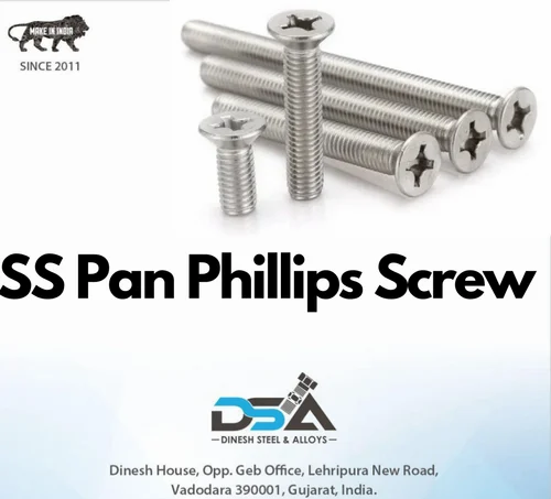 Stainless Steel Csk Phillips Screw