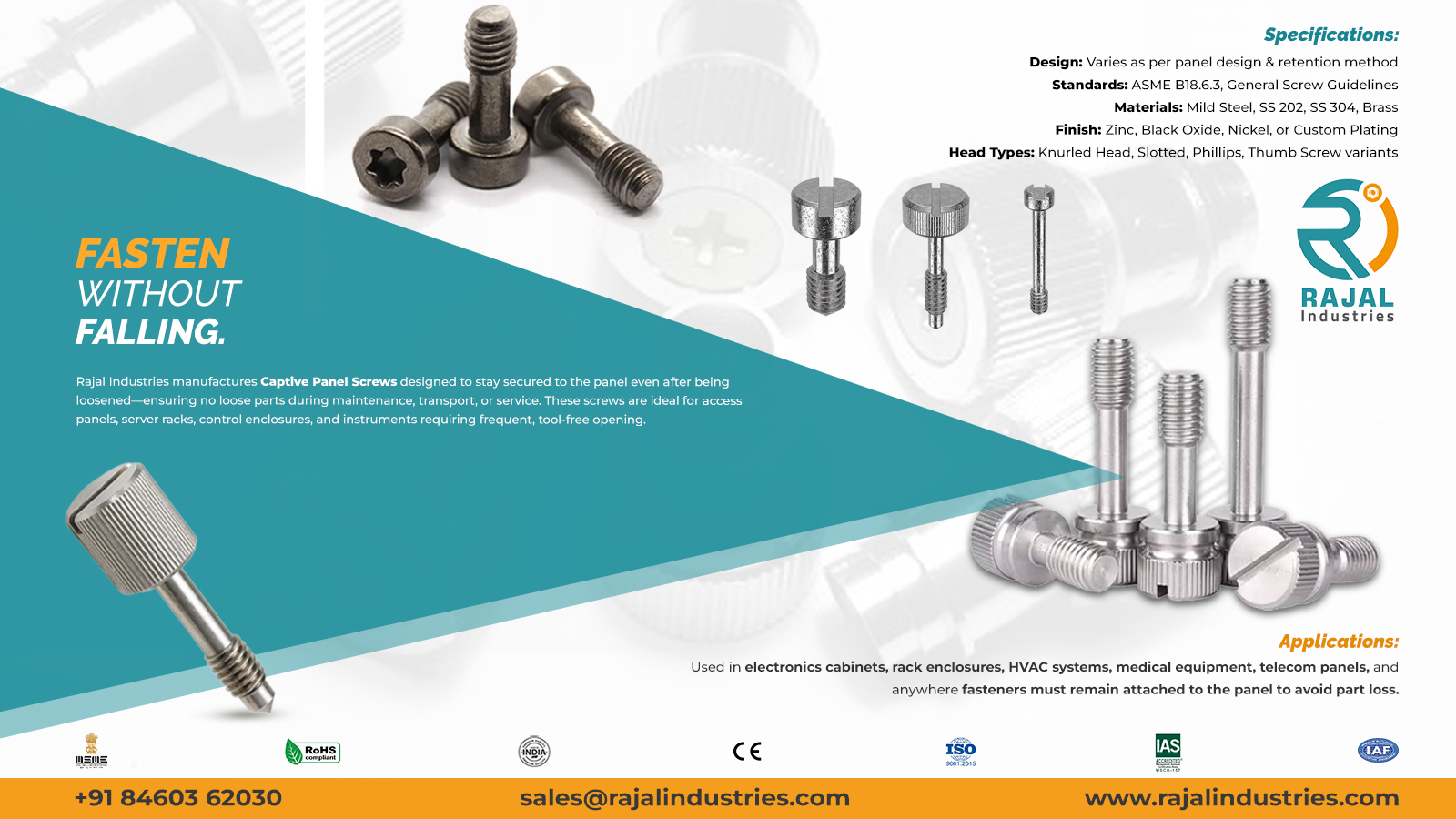 Captive Panel Screws