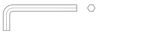 Deepak Fasteners Limited Hexagon Wrench Metric (long & short arm)