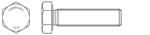 Hex Head Bolt / Screw (Metric)