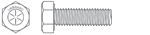 Hex Cap Screw (Inch, Grade 8)