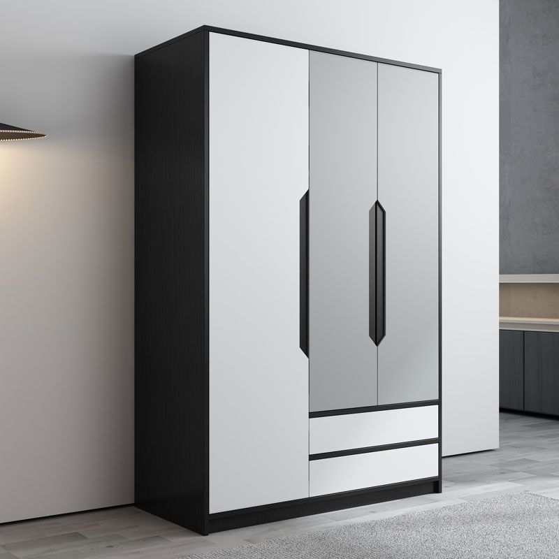 Modern Mdf Closet Wardrobe With Drawers Wholesale Melamine Home Office For Kitchen Living Room Bathroom Dining