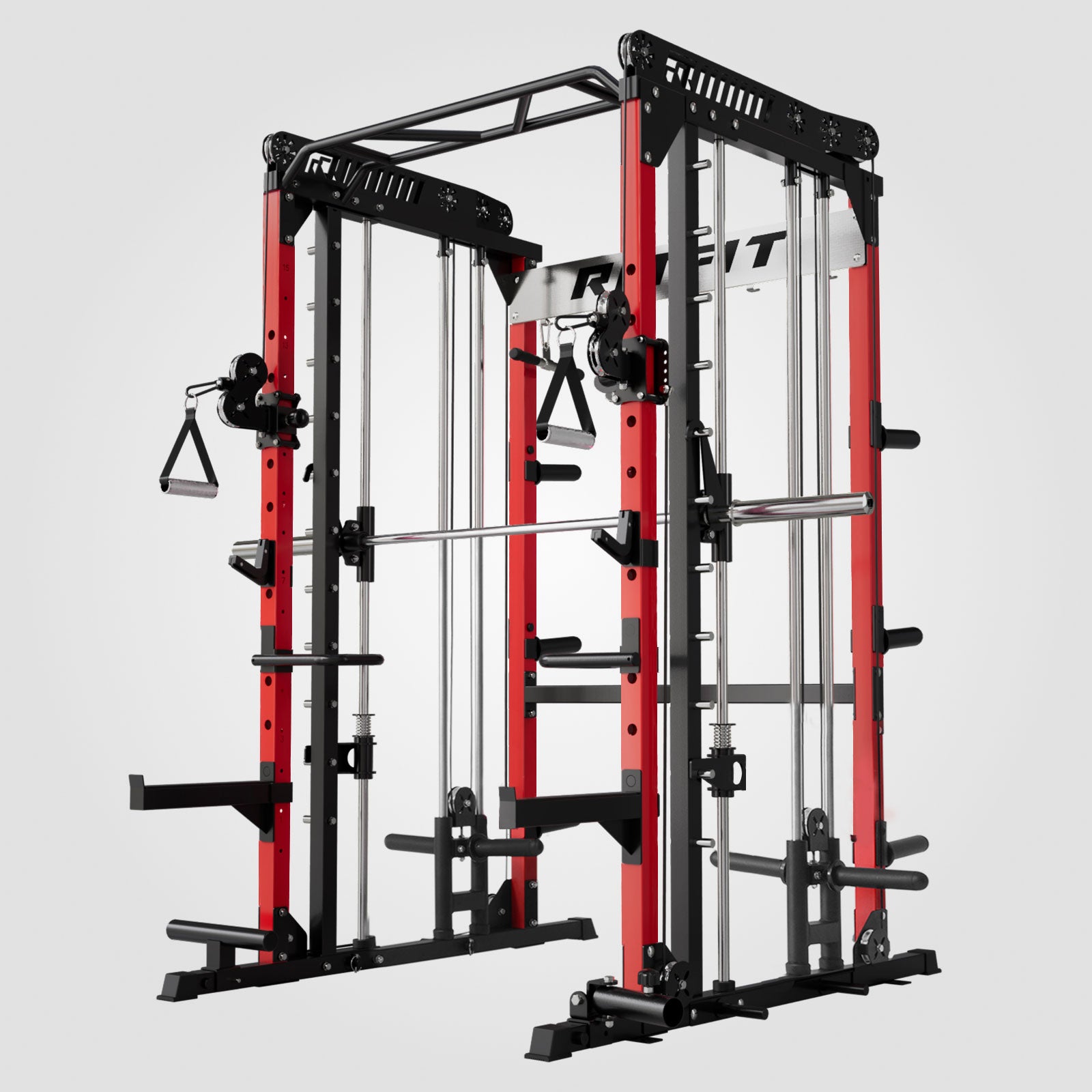 RitFit Sports RitFit M1 PRO Multi-Functional Smith Machine with Cable Crossover System and Squat Rack...