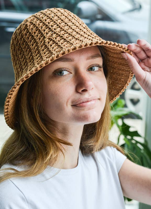 Mark Ashton Wholesale 90s Crocheted Bucket Hat