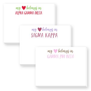 Donovan Designs Sorority Dittie