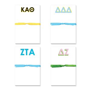 Donovan Designs Sorority Large Notepad