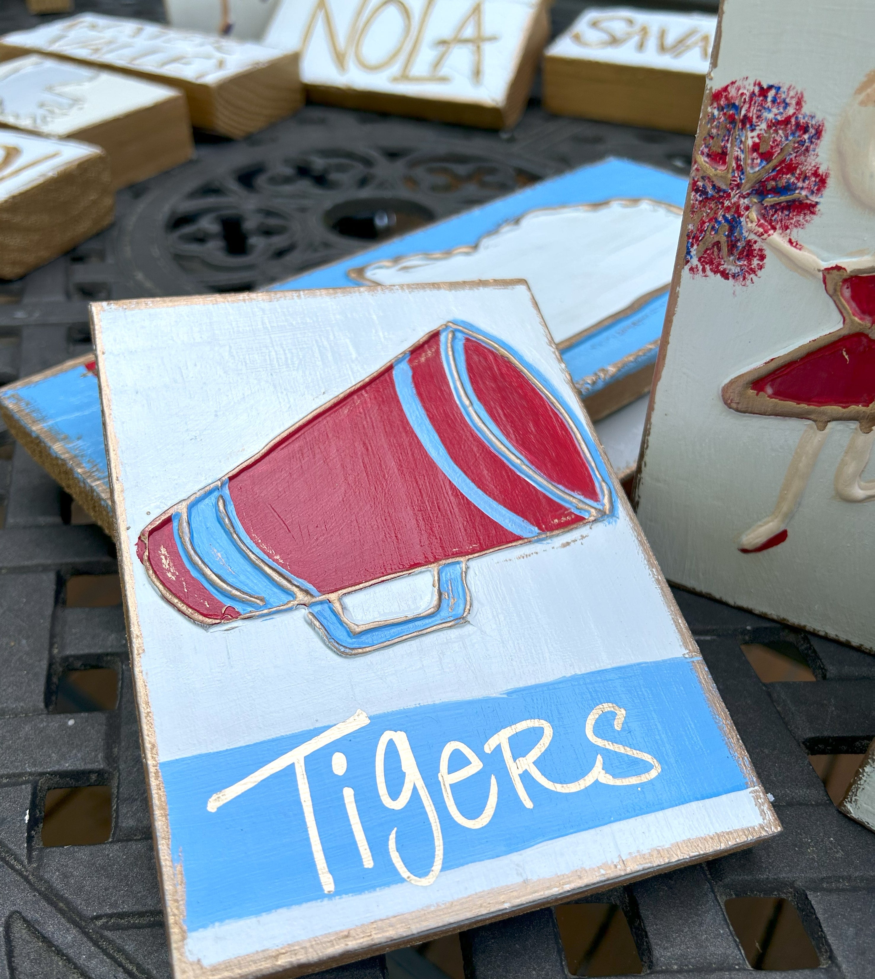 Coddiwomple Designs Cheer megaphone - customize / personalize