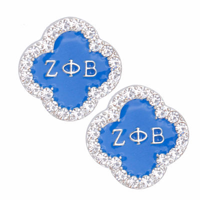 PinktownUSA Blue Zeta Sorority Studs ZPB