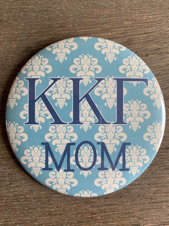 Kappa Kappa Gamma Mom Button - 3" Pin Back