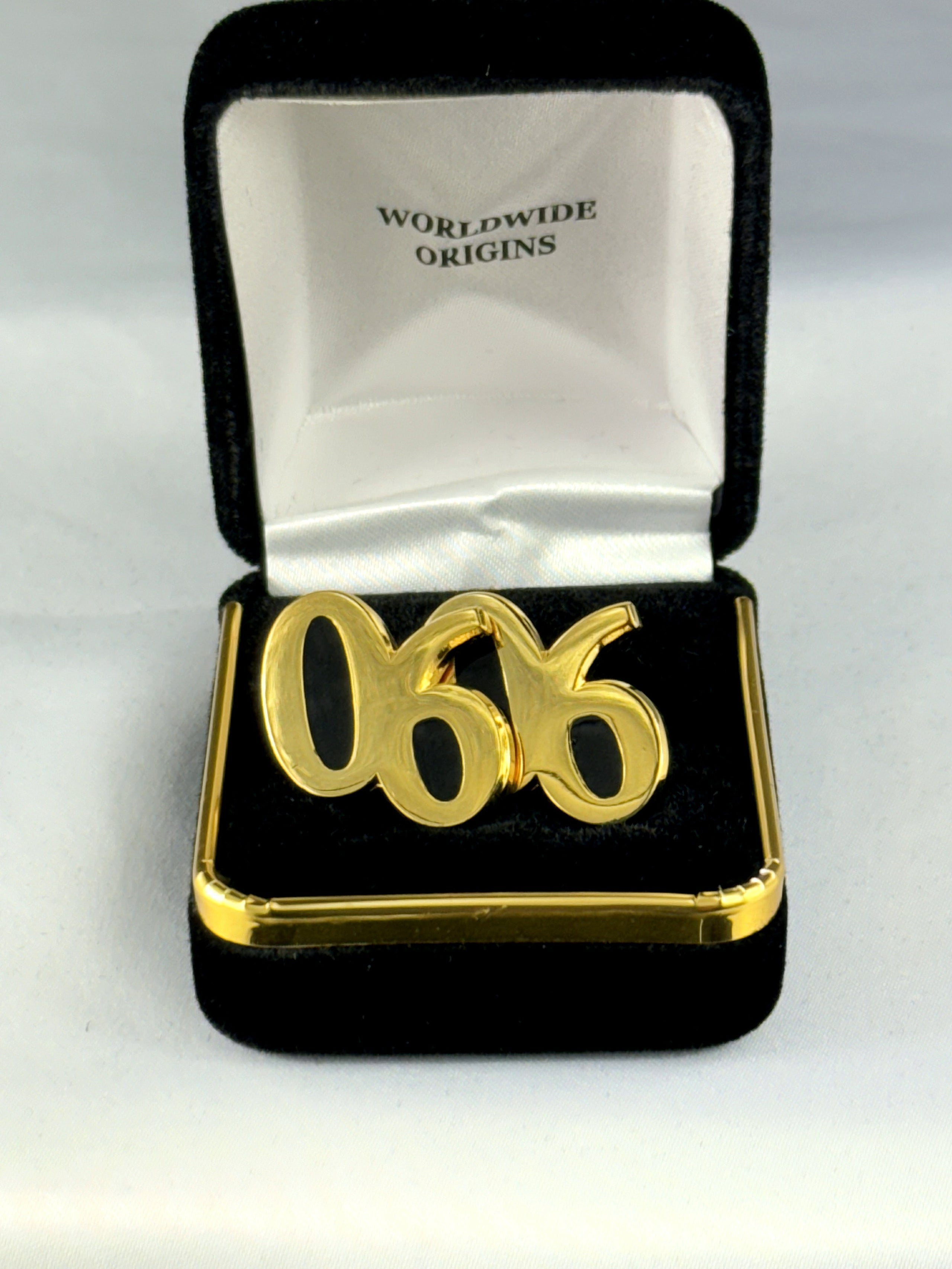 Worldwide Origins Alpha 06 Black Cuff Links