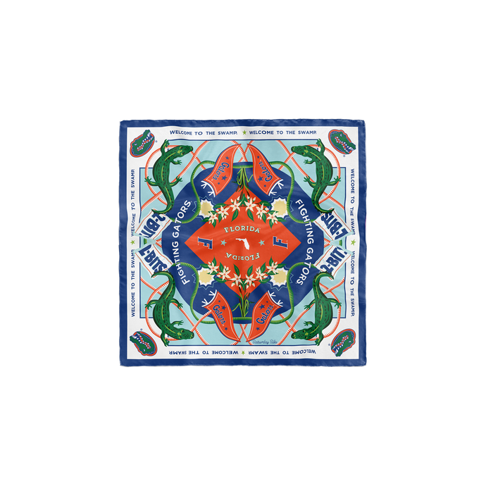 Saturday Silks Florida Gators Pocket Scarf