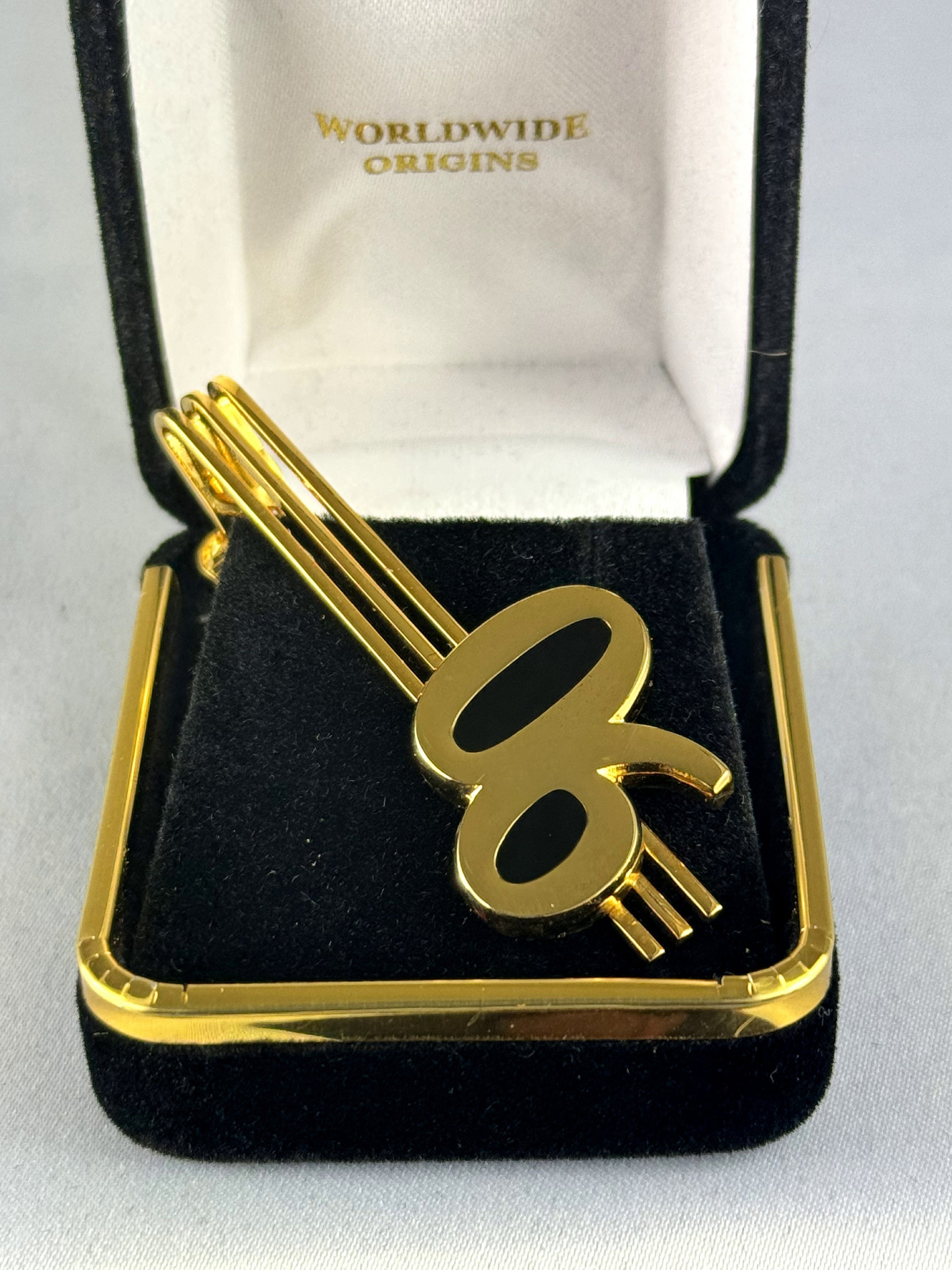 Alpha 06 Black Tie Bar