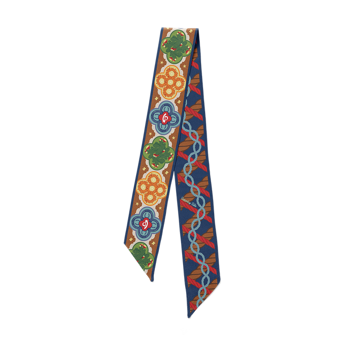 San Antonio Rodeo Fiesta Western Skinny Scarf