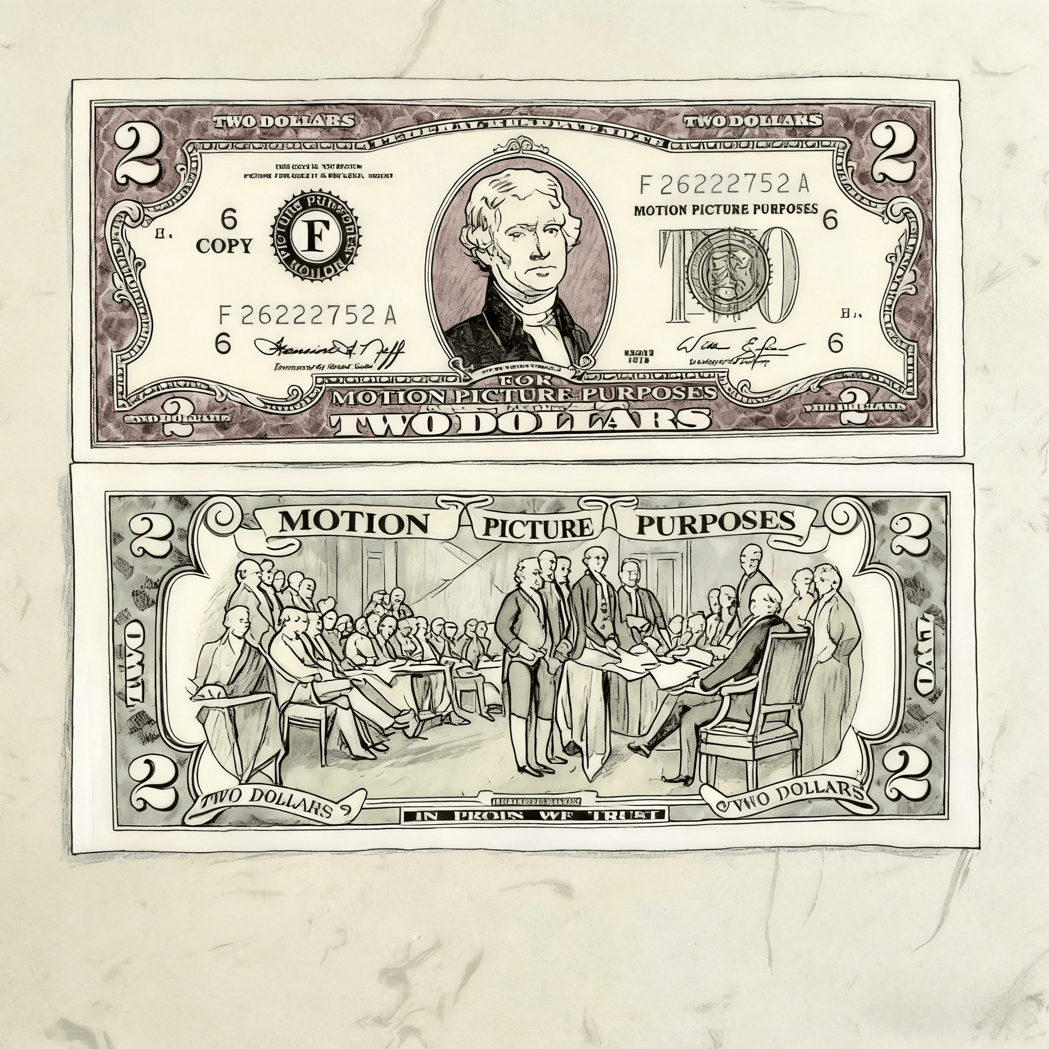 Guizhou Qiumo Trading Co., Ltd. Top Quality Laser Printed on Both Sides Dollar US Dollar Prop Money Paper Bills Realistic...