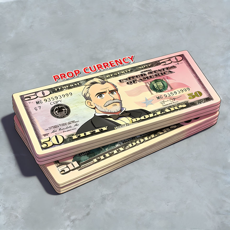 Shenzhen Zhongyuan Huitong Technology Co., Ltd. High Quality Paper Prop Money USA 5 10 20 50 100 Dollar Bills Movie Props USD for Party...