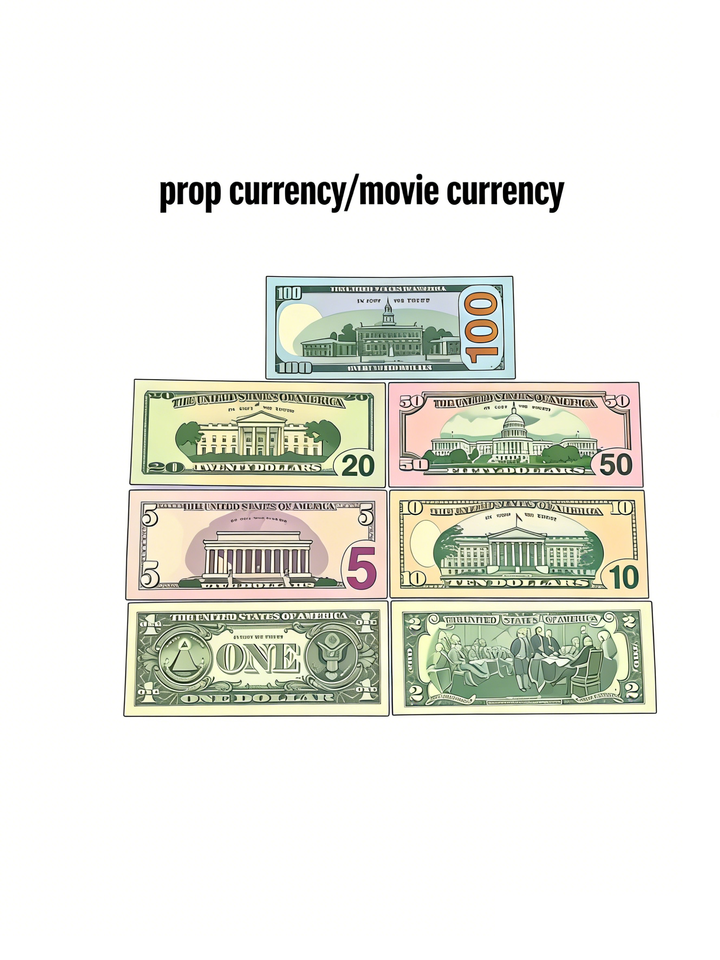 Shenzhen Zhongyuan Huitong Technology Co., Ltd. Realistic Prop Money USD Paper Bills Movie Props for Film TV Game Shooting Party...