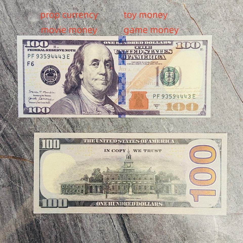 Guizhou Tichabo Trading Co., Ltd. Holiday Party Show Props Paper Toy Props Banknotes $100 Game Bills Event Decorations...