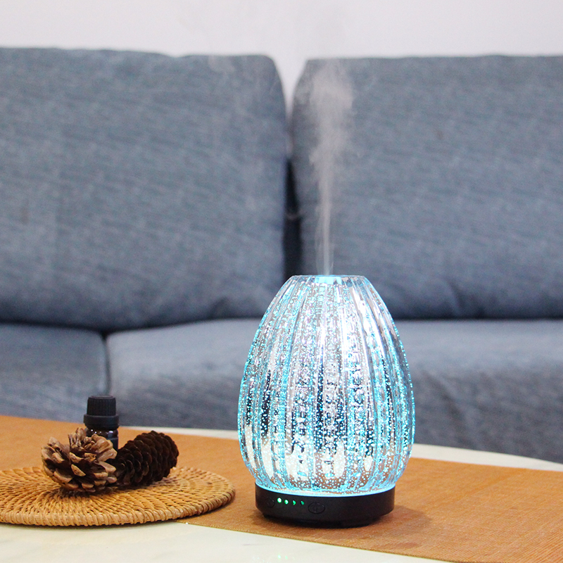 Zhongshan Bizoe Electrical Appliance Co., Ltd. 120ml Colorful Glass Aroma Diffuser BZ-1107