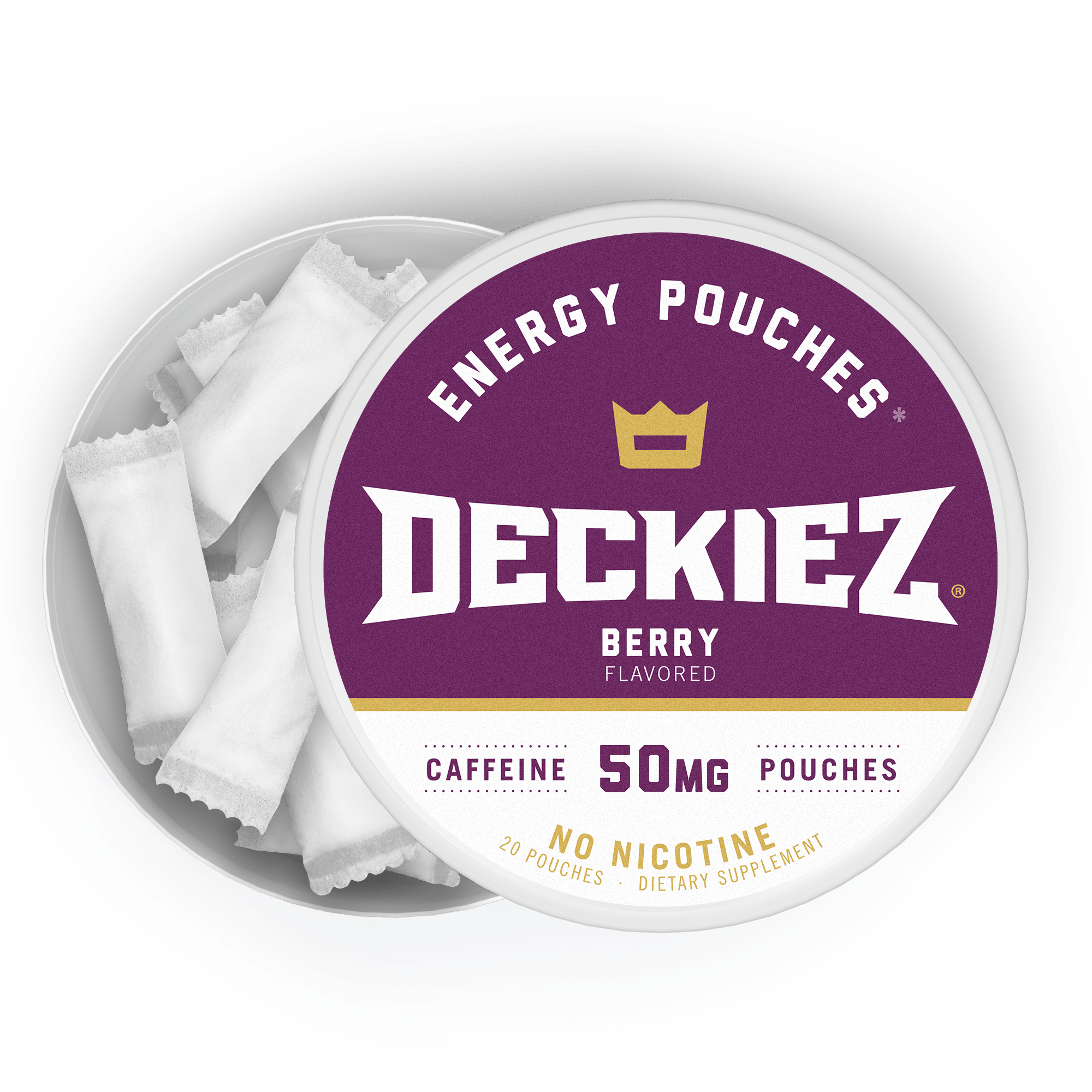 Deckiez Deckiez Berry Flavored Caffeine Pouches