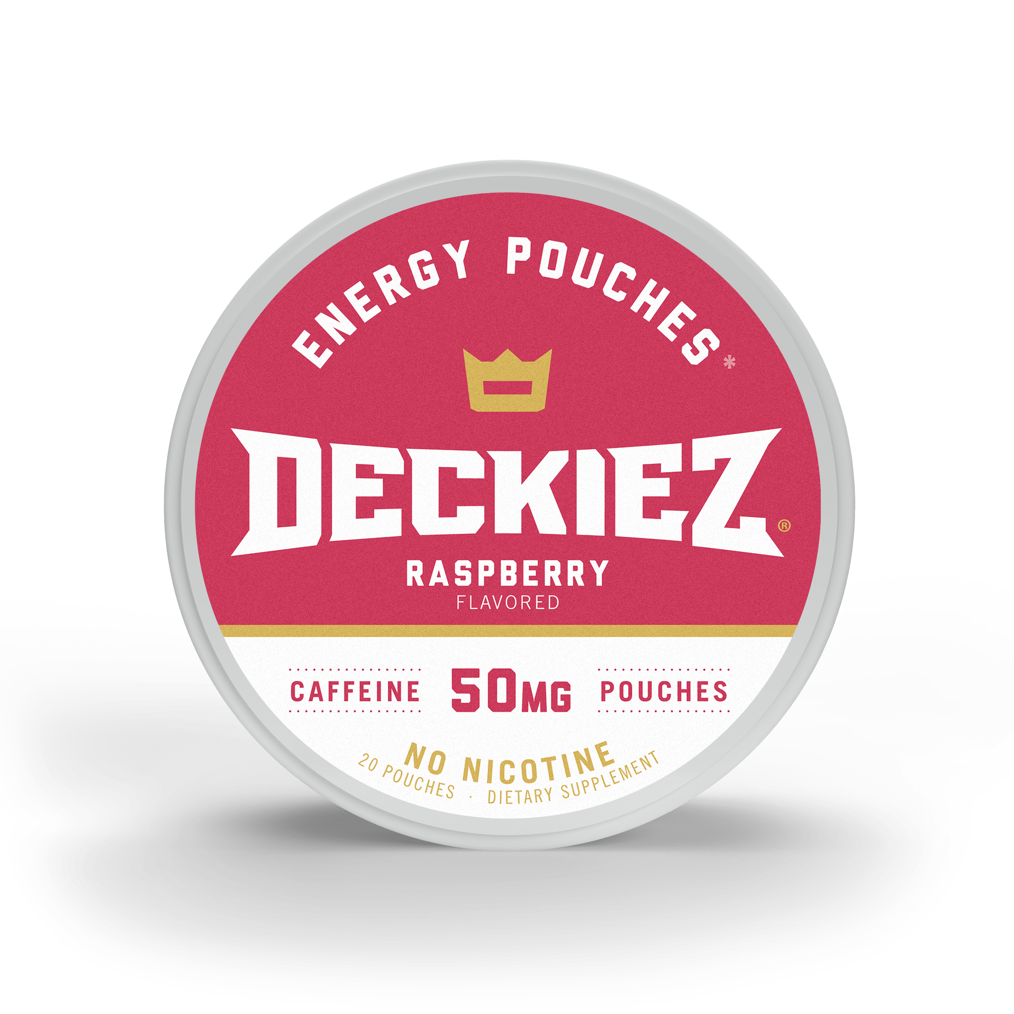Deckiez Deckiez Raspberry Flavored Caffeine Pouches