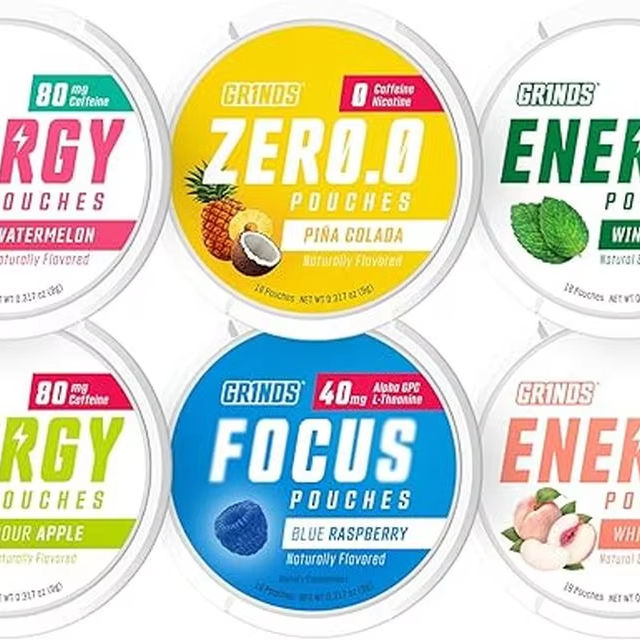 High Potency Nootropic Pouches - Lion's Mane + L-Tyrosine + Vitamin B Complex