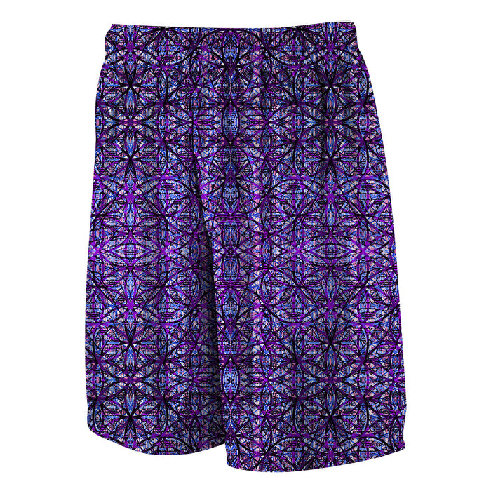 The Headspace PatternNerd - "Flower of Life Graffiti" - Gym Shorts