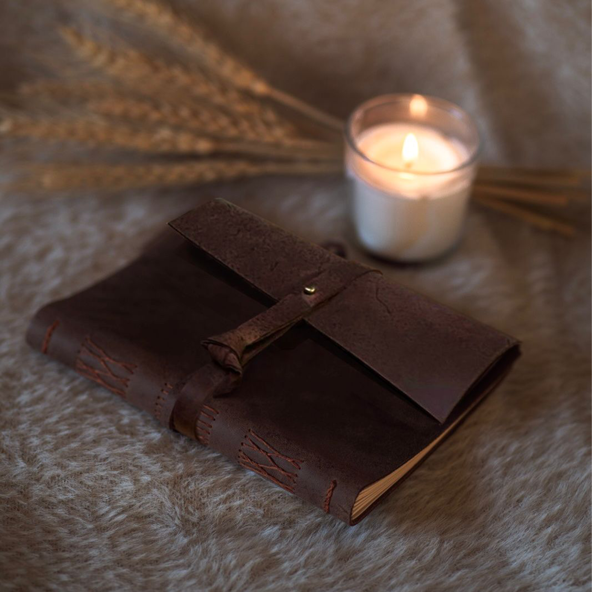 El Meraki Vivid Ribbon Red Notebook