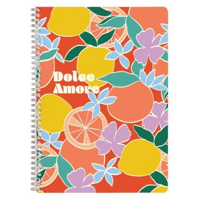 Clairefontaine Notebook – Size 21×29.7 cm – Soft Cover – 74 Sheets – 90 gsm – Dolce Amore – NO. 116265C