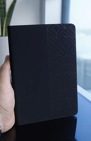 NB-60-3-B -- Rubber Notebook