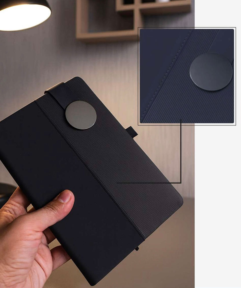 NB-60-28-5-B -- Rubber Notebook
