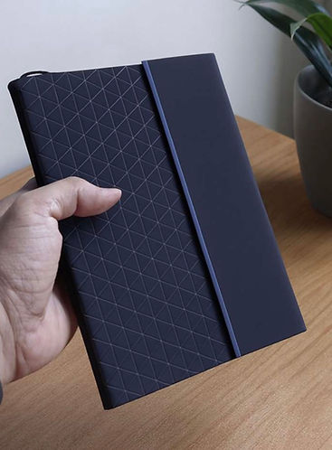 NB-60-17-16-B -- Rubber Notebook