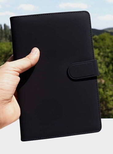 NB -- 60-7-B -- Rubber Notebook