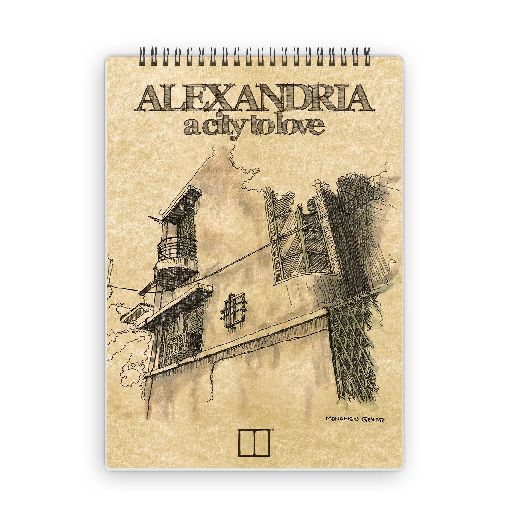 Sketchbook | 28 X 20 cm - (Alexandria a city to love) - 04
