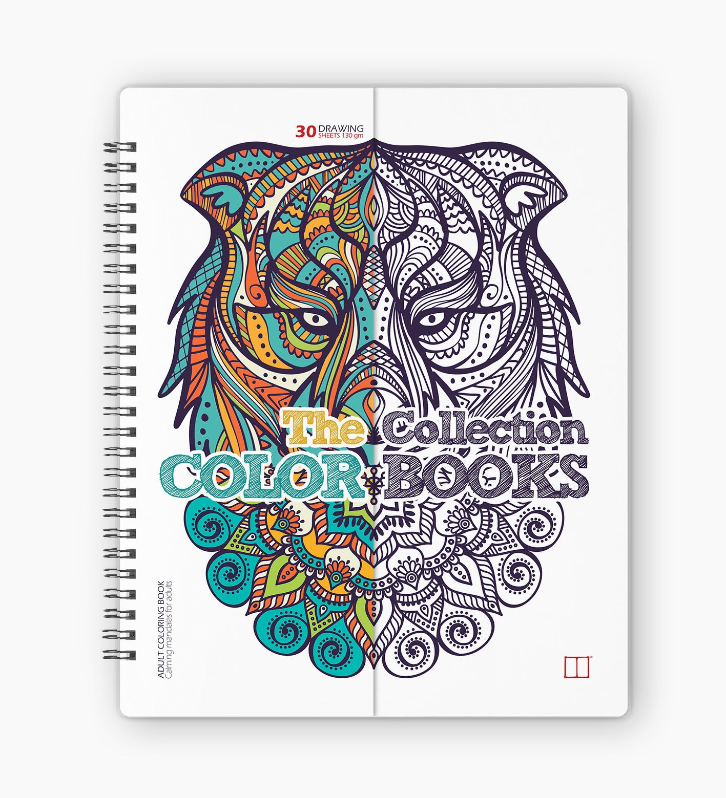 SketchBook Stationery Adult Color Books | 25 X 20 cm - The Collection Colorbook