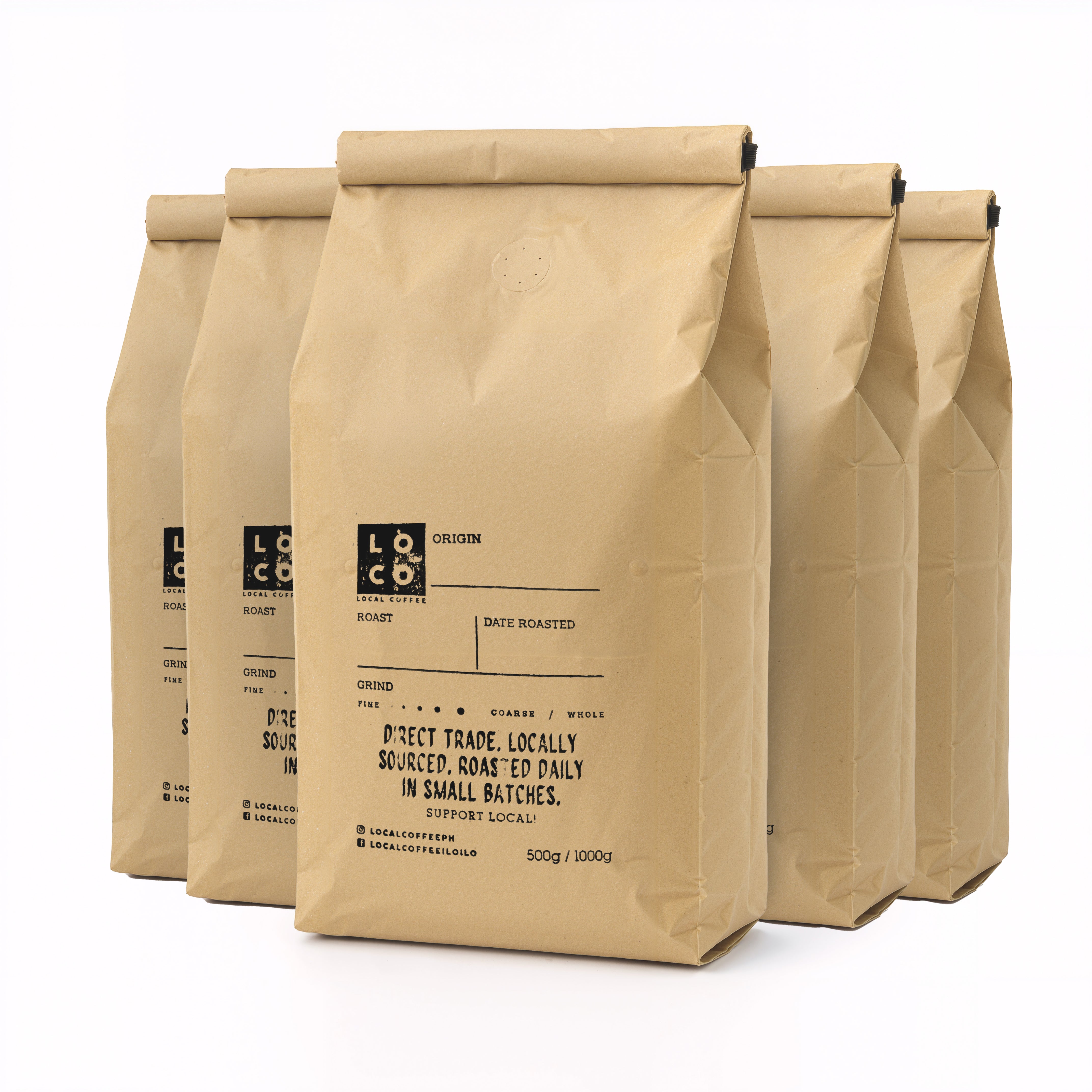 LoCo Local Coffee LoCo Local Coffee – Iloilo Native Roasted Coffee Beans | 100% Philippine Robusta | 5kg