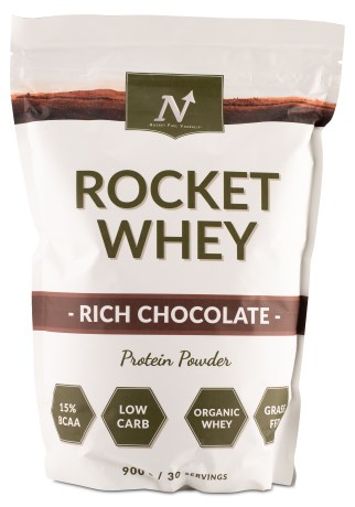 Nyttoteket Rocket Whey, Rich Chocolate, 900 g