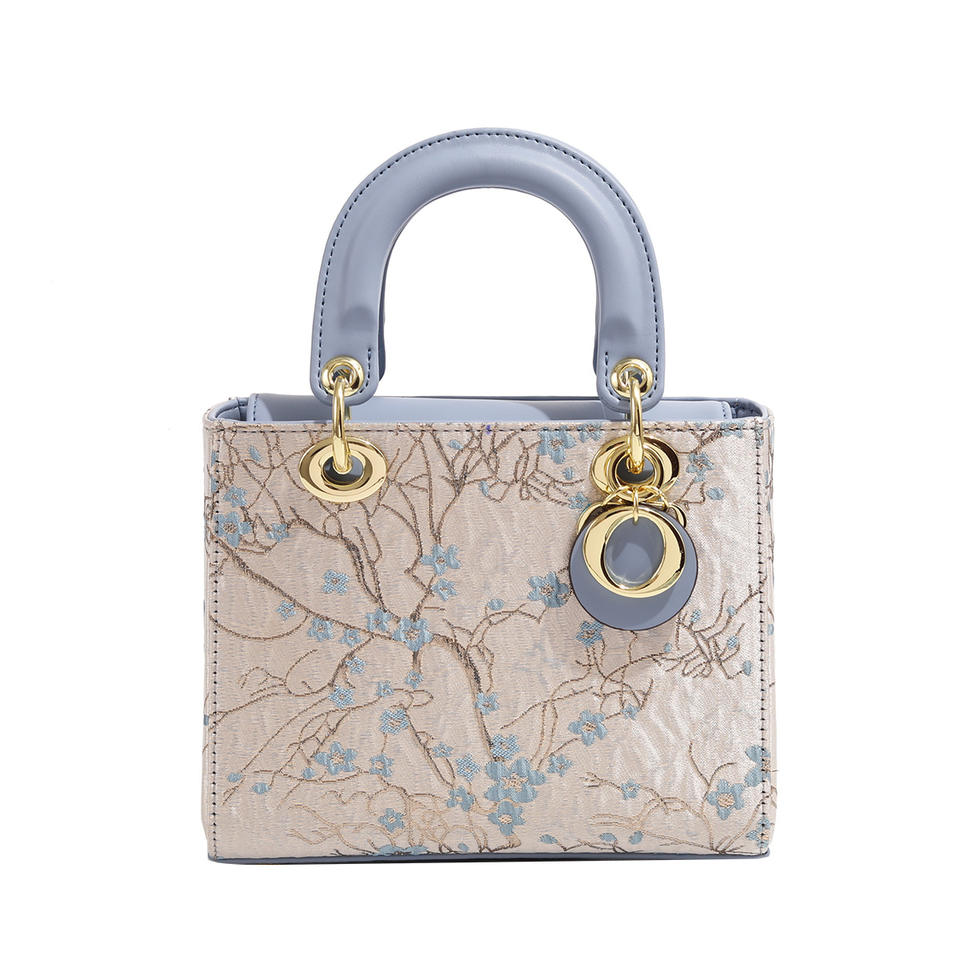 Guangzhou Xixi Leather Goods Co., Ltd. Designer Brand Fashion Handbag Large Capacity Handbag New Temperament plum Embroidered...