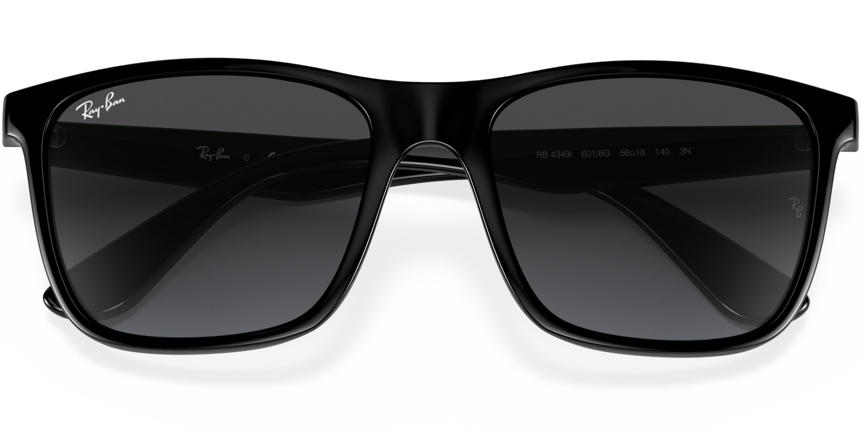 Spetex Eyewear LLP Ray Ban 0RB4349I 601/8G - Black sunglasses