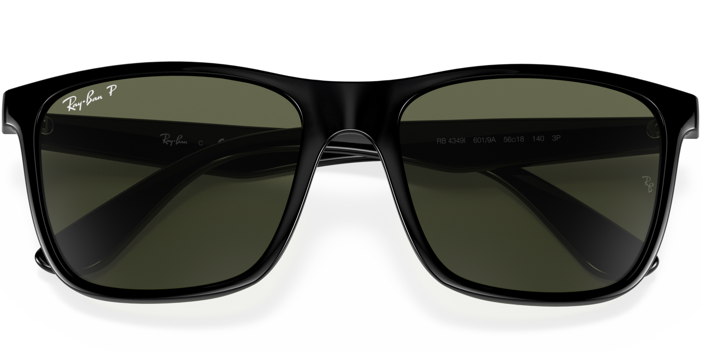 Spetex Eyewear LLP Ray-Ban 0RB4349I 601/9A - Black Polarized sunglasses