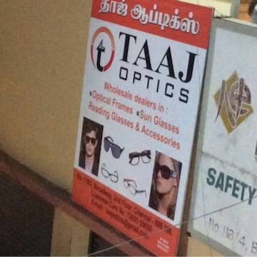 Taaj Optics Stainless Steel Optical Frame