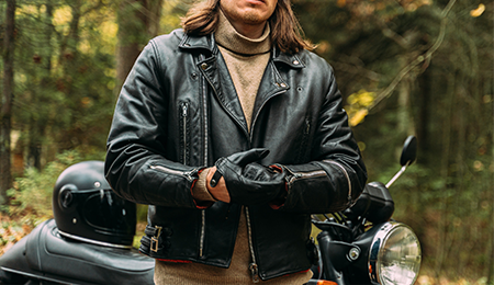 REALISM DUDS LEATHER JACKET