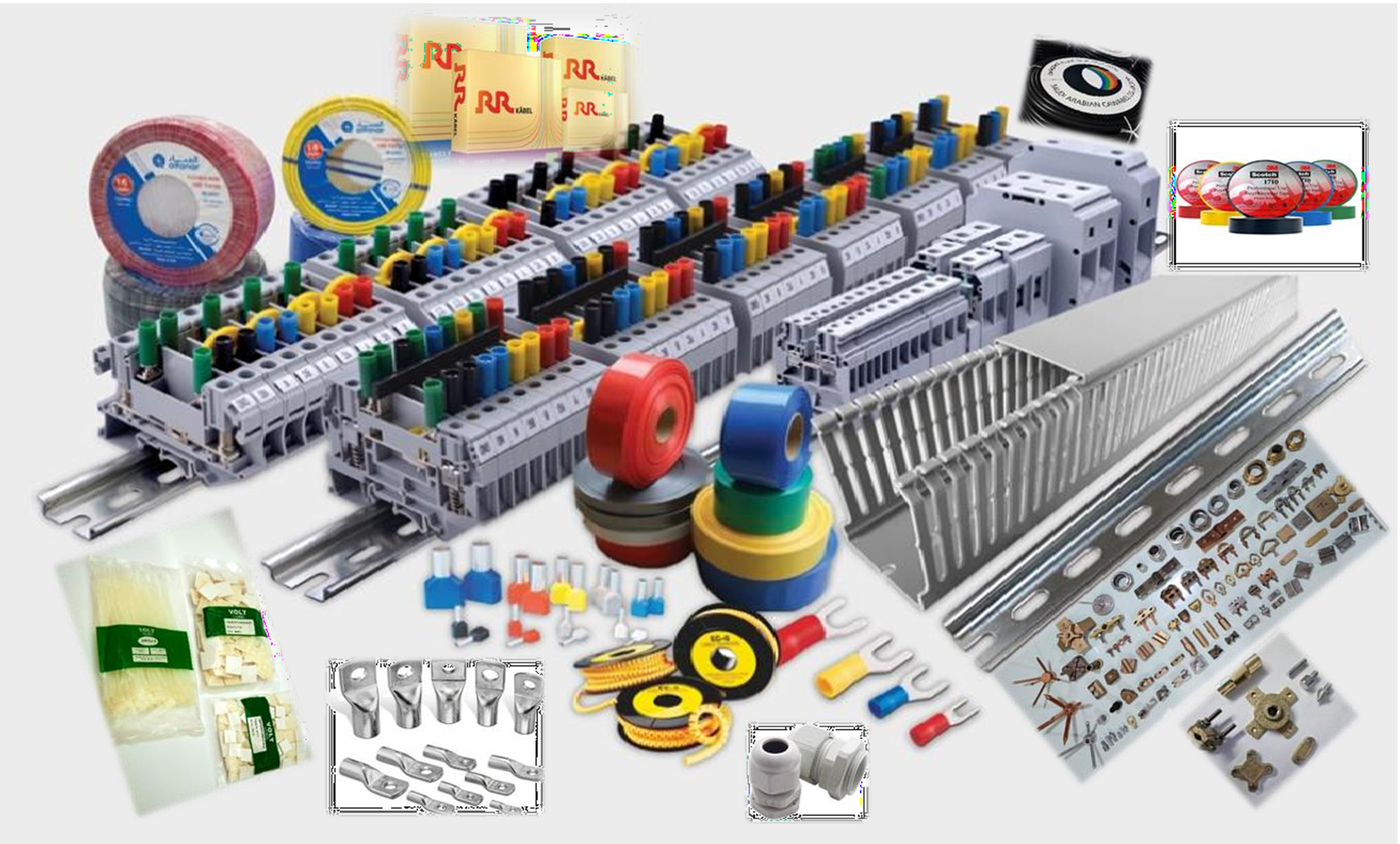 Cable, Wiring & Din Rail Accessories