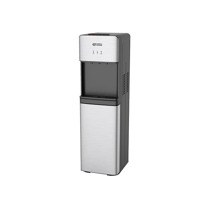 Tamkeen Stores General Supreme Water Dispenser, Bottom Loading, UV Sterilization, Steel GSWDBST