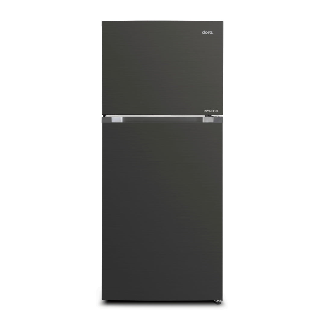 Dora Dora Top Mount Refrigerator 2 Door 14.5 Cu. Ft. 410L Silver
