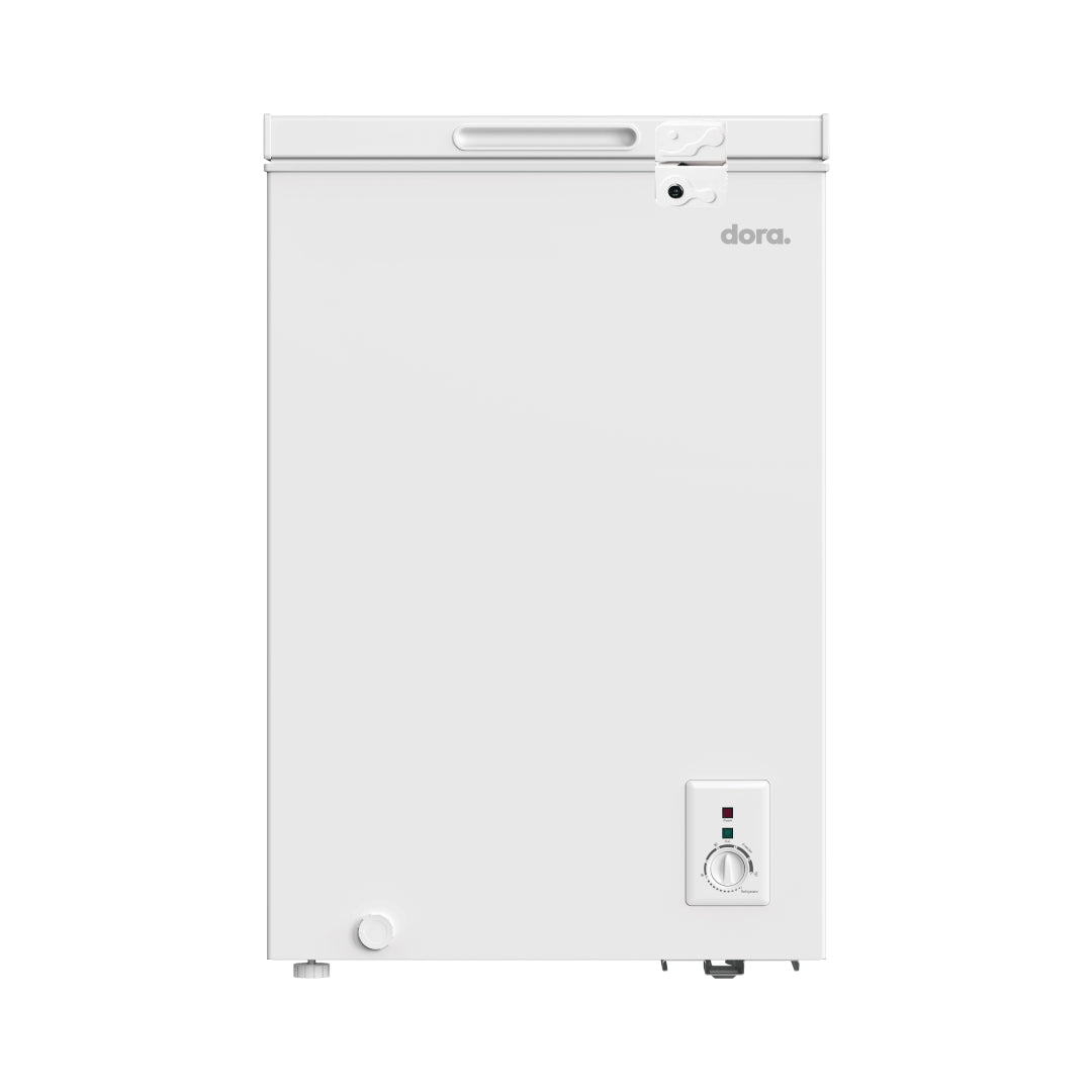 Dora Chest Freezer 99L 3.5 Cu Ft White
