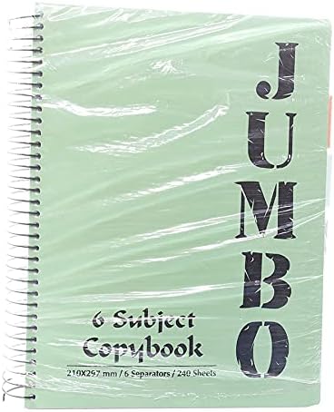 Stationery Hub Jumbo Notebook 240 Mintra 905127