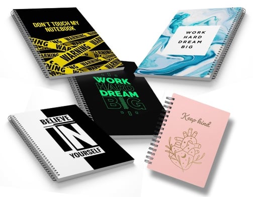 MN-ROX SPIRAL BOOKS - 255 x 160 mm