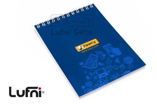 Lufni Block notes in Egypt for Companies