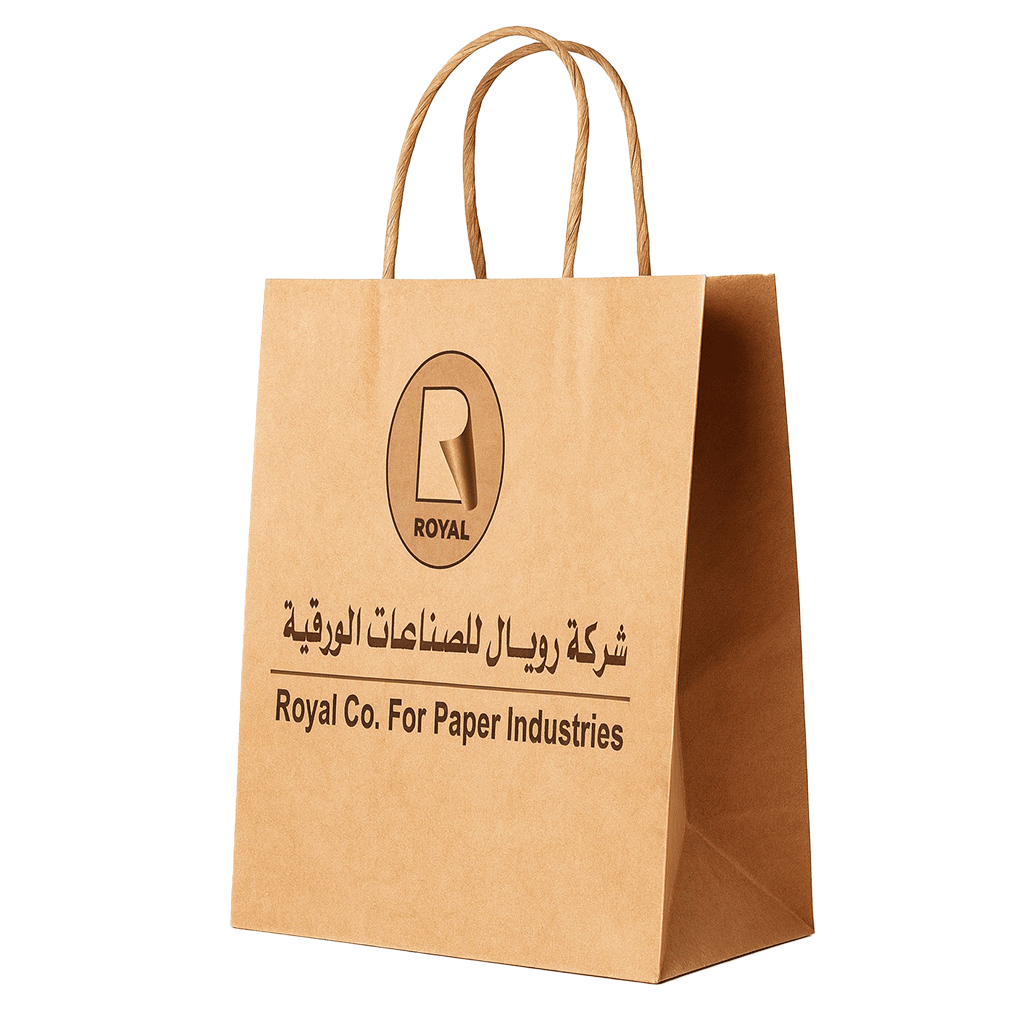 Paper bags with handles