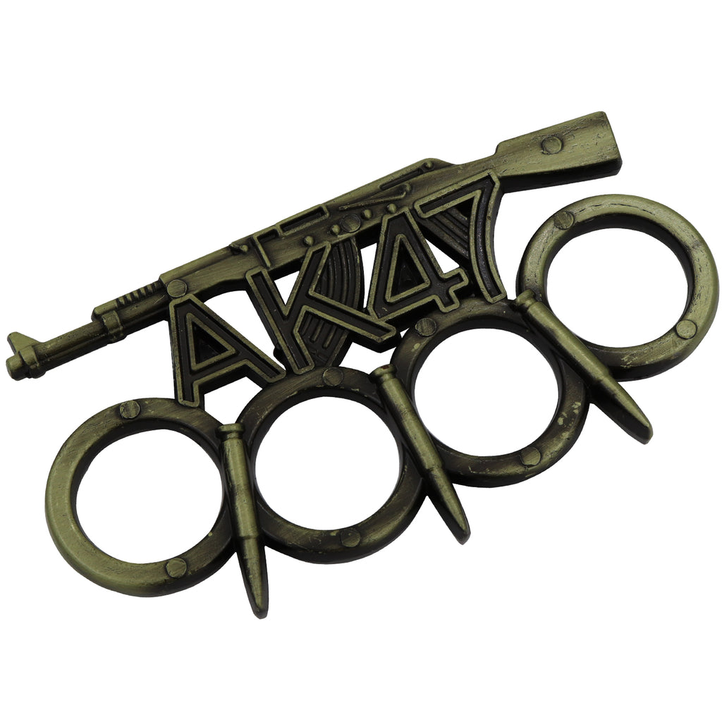 Panther Trading Company Inc. AK 47 Kalashnikova Bullet Knuckles Brass Finish
